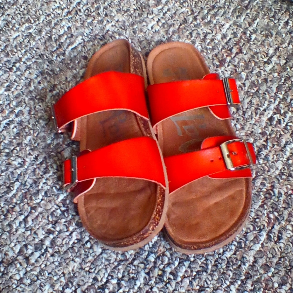 Shoes that show your toes.